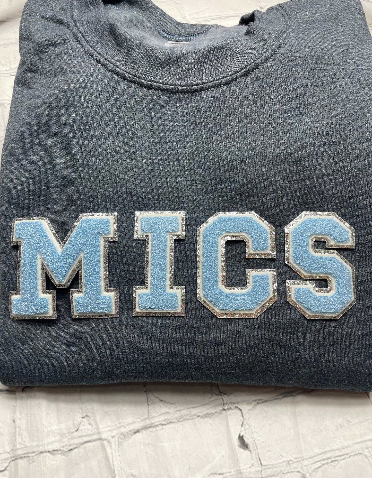 MICS patch sweatshirt