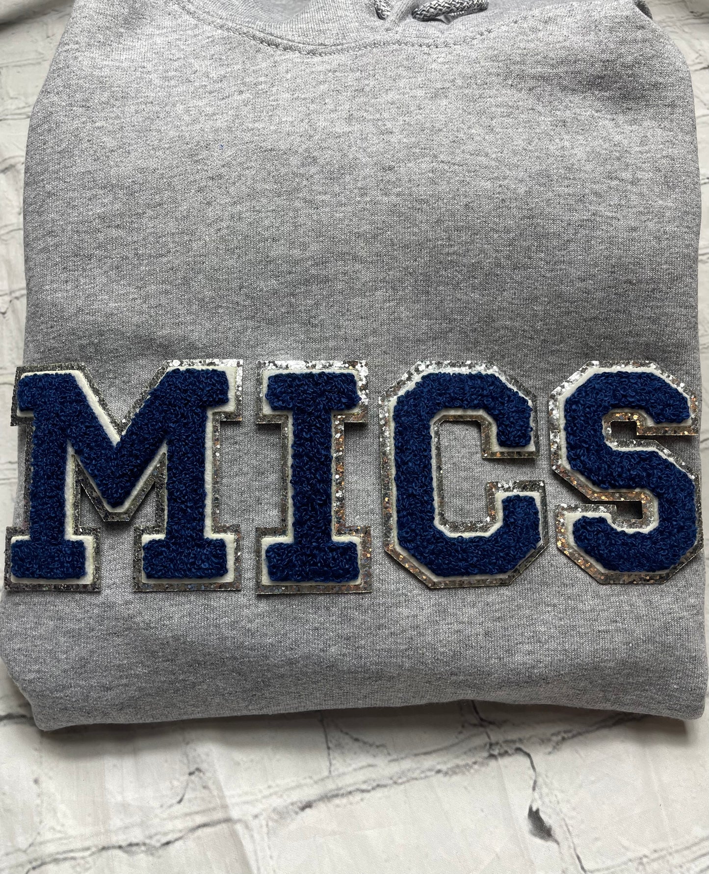 MICS patch sweatshirt