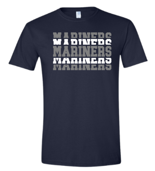 Mariners Stacked - Dual Color