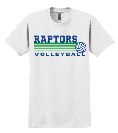 Retro Volleyball -blue