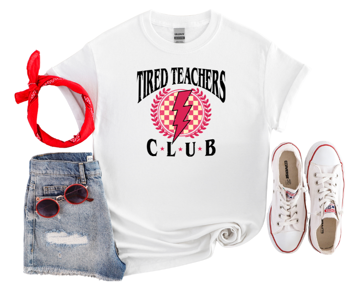 Tired teacher club