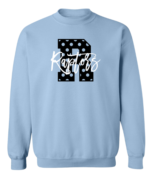 Polka Dot- crewneck Adult