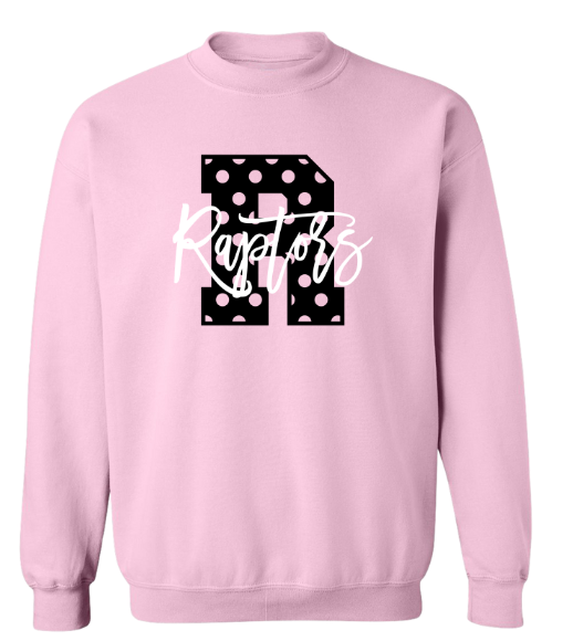 Polka Dot- crewneck Adult