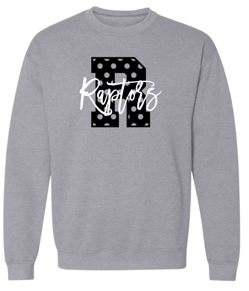 Polka Dot- crewneck Adult