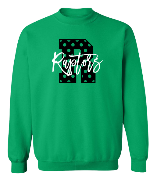 Polka Dot- crewneck Adult