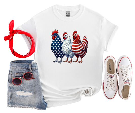 Patriotic Chickens