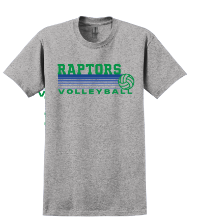 Retro Volleyball -green